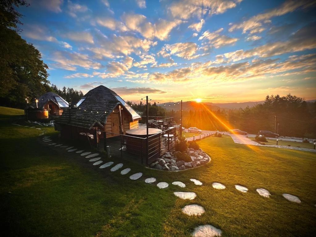 Osada Poli Koniakow - Panoramiczny Domek Nr 3 Z Prywatna Balia I Hydromasazem Экстерьер фото
